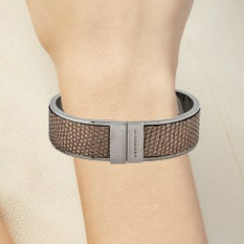 Burberry Metallic Lizard Cuff